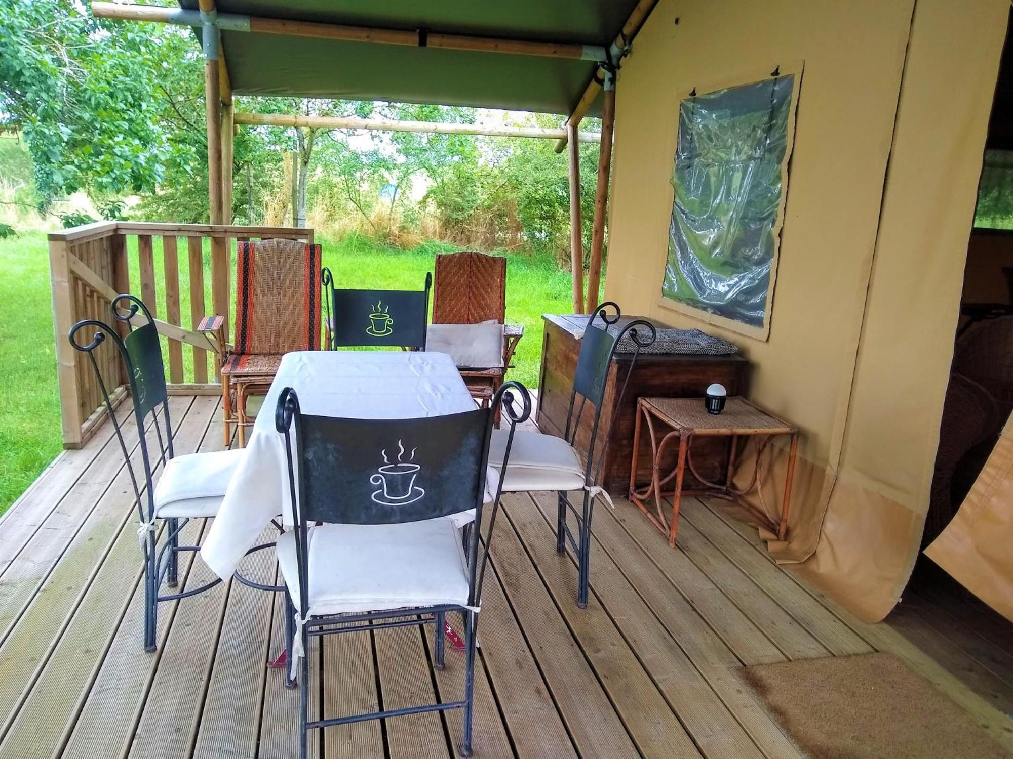 Le Lodge de Loge&Broc La Possonnière Buitenkant foto