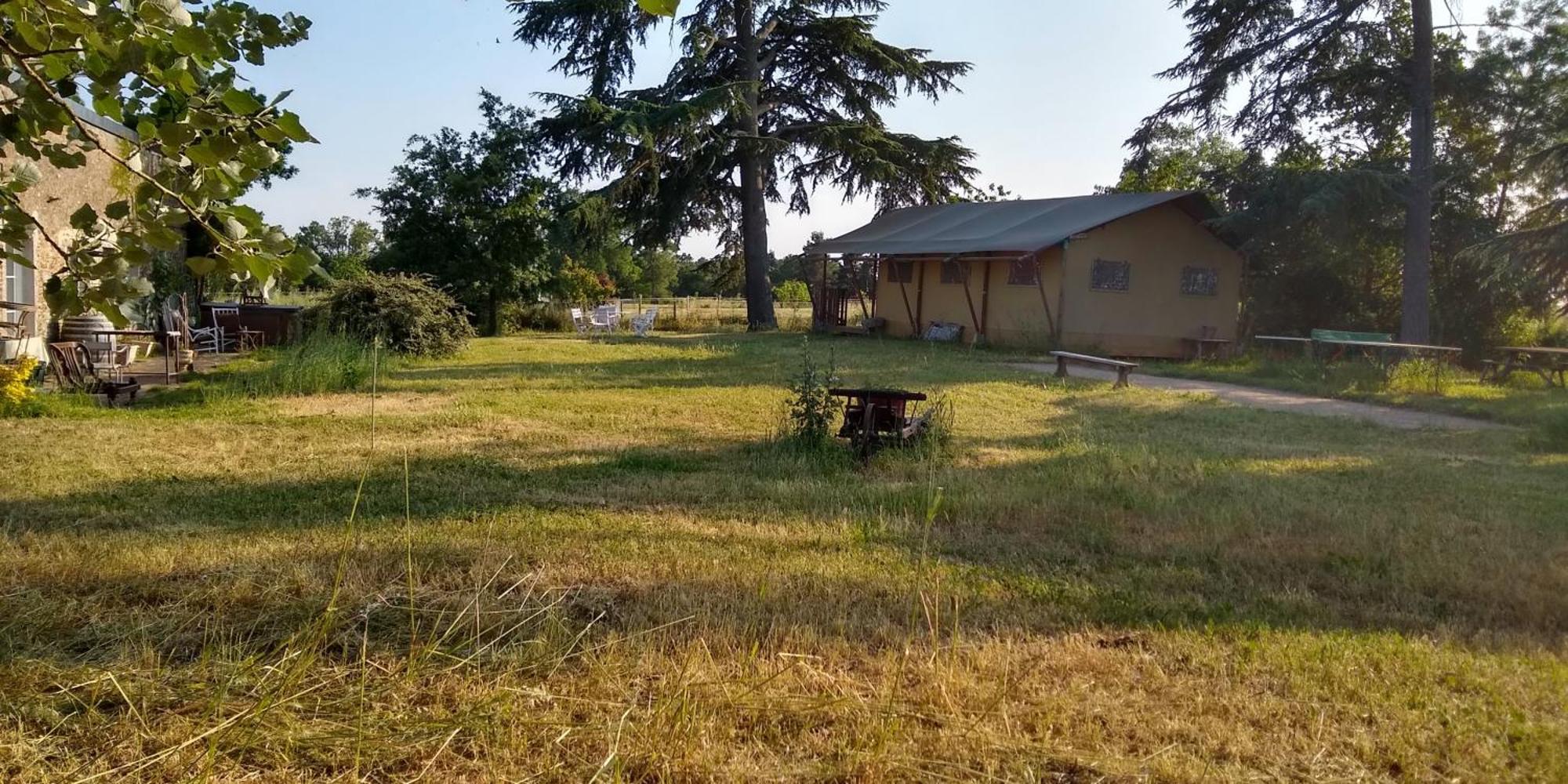 Le Lodge de Loge&Broc La Possonnière Buitenkant foto